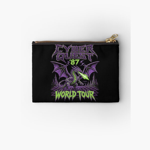 Item preview, Cyber Quest 87 Synthwave Dragon World Tour designed and sold by 4Titik.