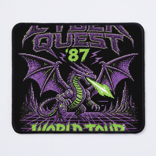 Item preview, Cyber Quest 87 Synthwave Dragon World Tour designed and sold by 4Titik.