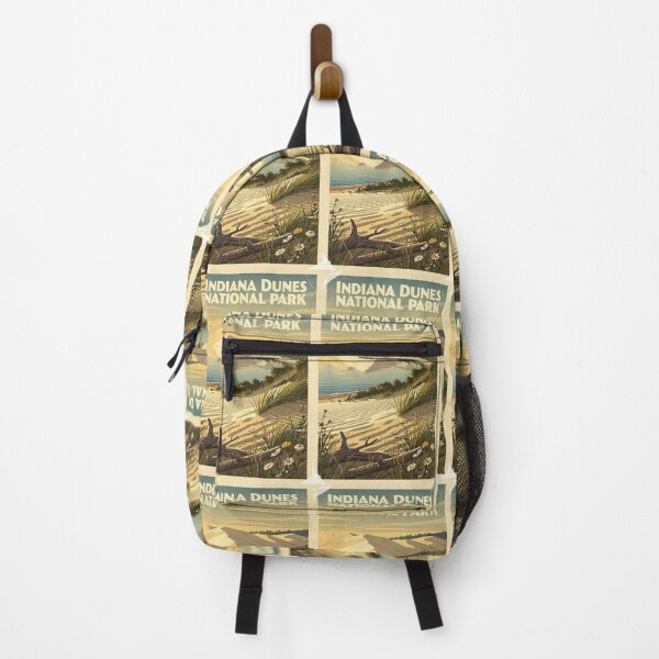 Item preview, Indiana Dunes National Park Vintage Travel Art designed and sold by Teelogic.