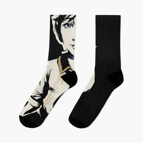 Item preview, Elizabeth BioShock Infinite Sumi-e Gaming Graphic Tee designed and sold by Senpaiwaves.