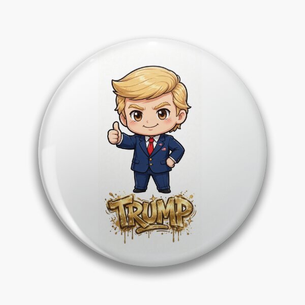 Item preview, Cute Chibi Trump Gold TRUMP  designed and sold by Dhiraaj.