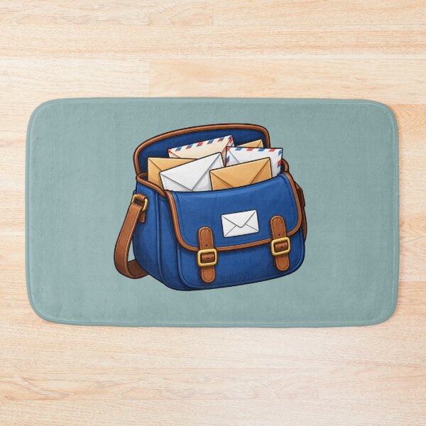 Item preview, Mail Carrier Bag Illustration with Letters for Postal Service Themes designed and sold by Theproxmrt.