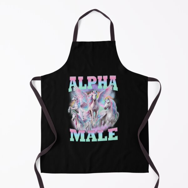 Item preview, Alpha Male Unicorn Funny Bootleg Meme designed and sold by bmcreationsCo.
