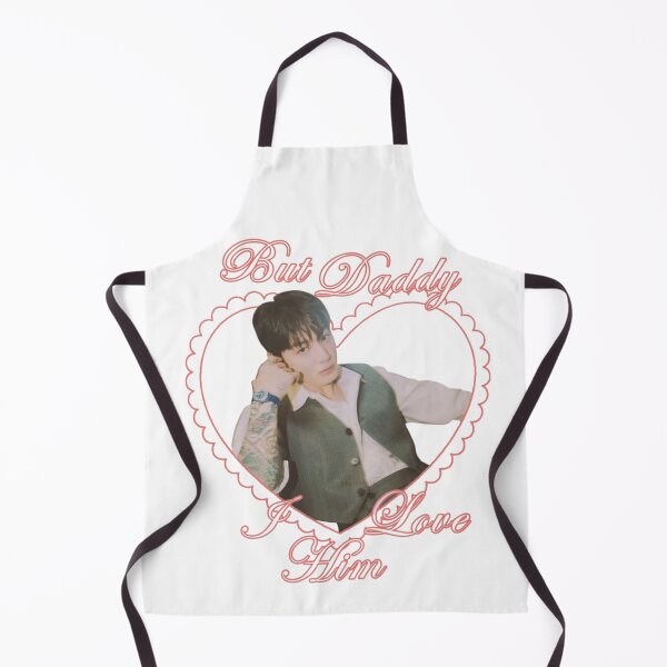 Item preview, BTS Jungkook Jeon Jungkook "But Daddy I Love Him" Pink Heart Aesthetic designed and sold by Mooncreates7.