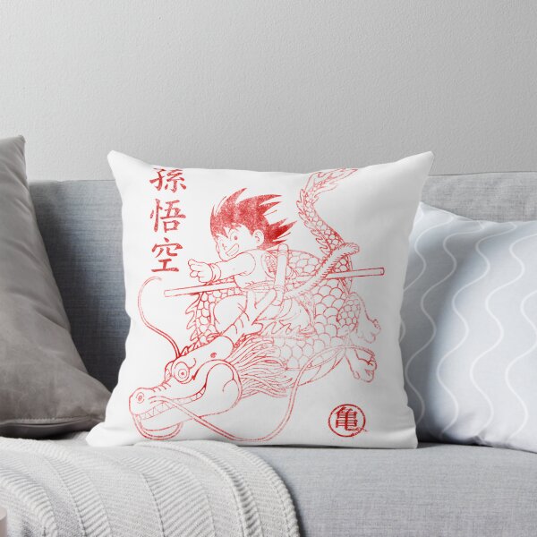 Item preview, Son Goku Red Ink Artistic Illustration Featuring Iconic Anime Character designed and sold by -atisuto-.