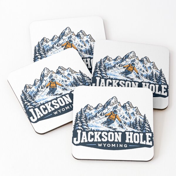 Item preview, Jackson Hole Ski Wyoming designed and sold by vectcd.