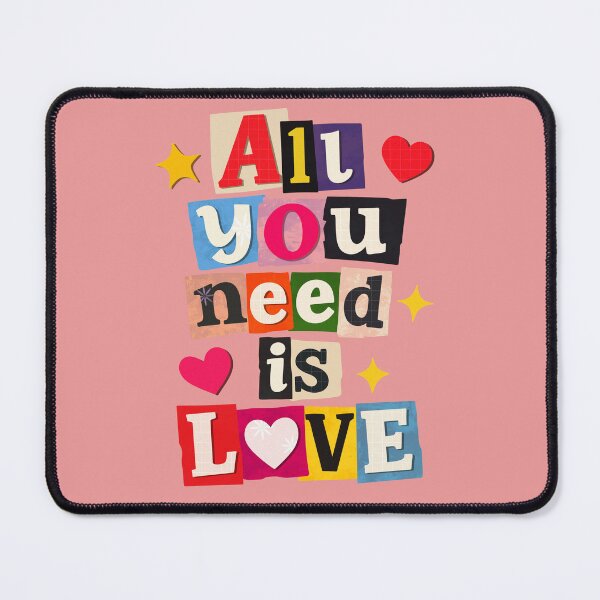 Item preview, All You Need Is Love – The Beatles Collage Sticker designed and sold by tviyluv.