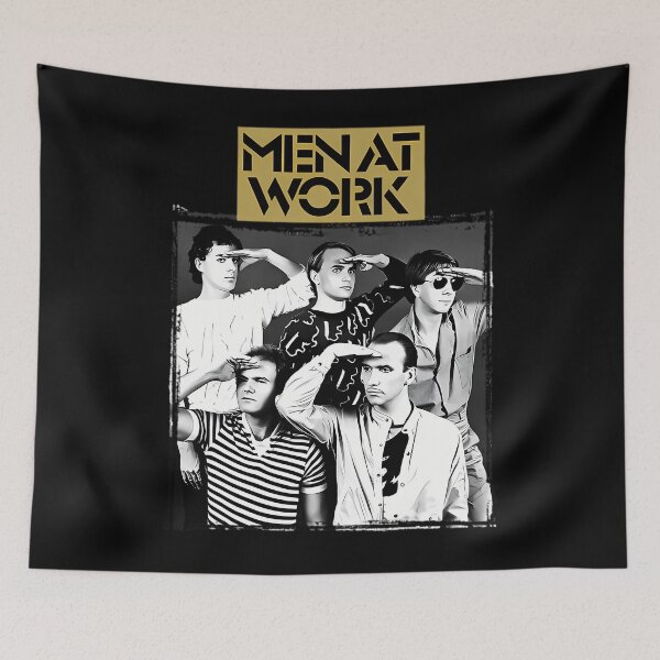 Item preview, Banda Men At Work designed and sold by hattazillsu.