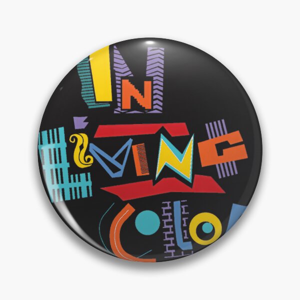 Item preview, In Living Color Vibrant Abstract Art Design designed and sold by MordecaiBot.