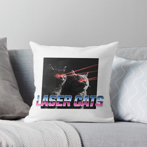 Item preview, Laser Cats Artwork Featuring Futuristic Neon Cat Beams designed and sold by MordecaiBot.