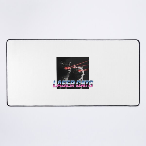 Item preview, Laser Cats Artwork Featuring Futuristic Neon Cat Beams designed and sold by MordecaiBot.