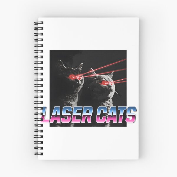 Item preview, Laser Cats Artwork Featuring Futuristic Neon Cat Beams designed and sold by MordecaiBot.