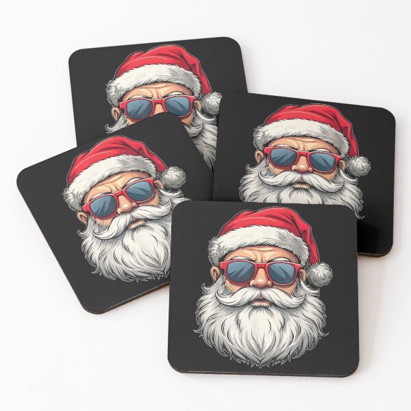 Item preview, Cool Santa Claus Face Retro Sunglasses Christmas designed and sold by MassonCalepon.