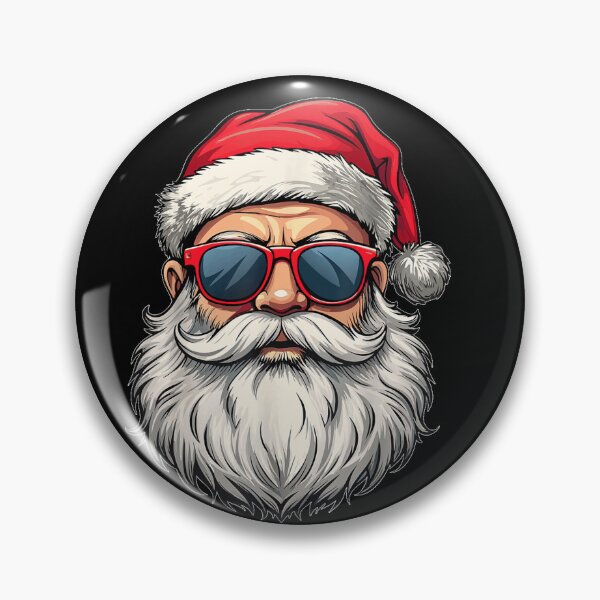 Item preview, Cool Santa Claus Face Retro Sunglasses Christmas designed and sold by MassonCalepon.