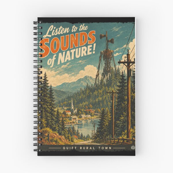 Item preview, Spooky Nature Sounds Poster designed and sold by Fictional Ink Society.