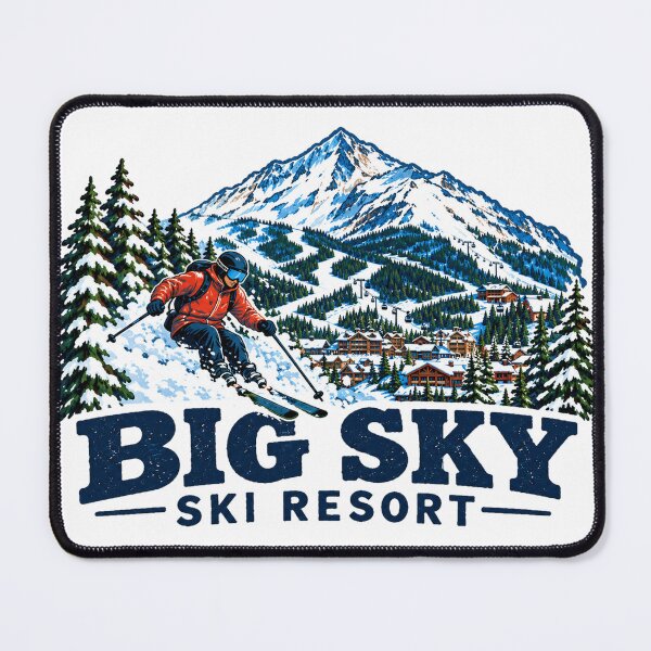 Item preview, Big Sky Ski Resort designed and sold by vectcd.