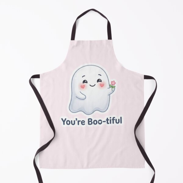 Item preview, You’re Boo‑tiful Cute Halloween Ghost Sticker designed and sold by Cerys-GS.