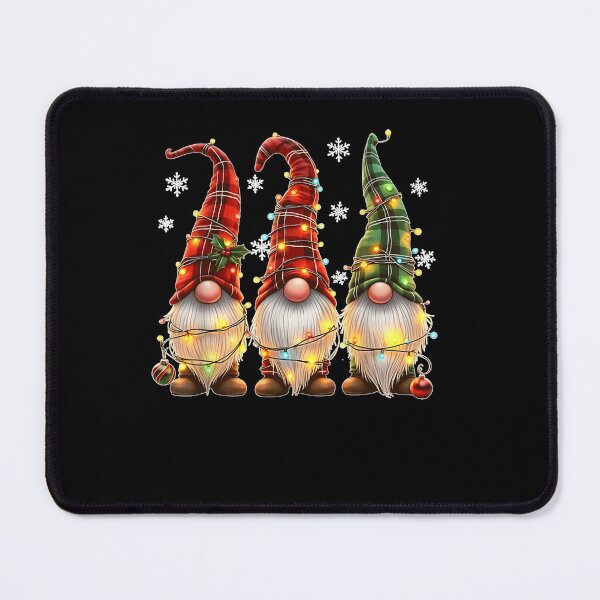 Item preview, Three Gnomes Men Women Buffalo Plaid Red Christmas designed and sold by MassonCalepon.