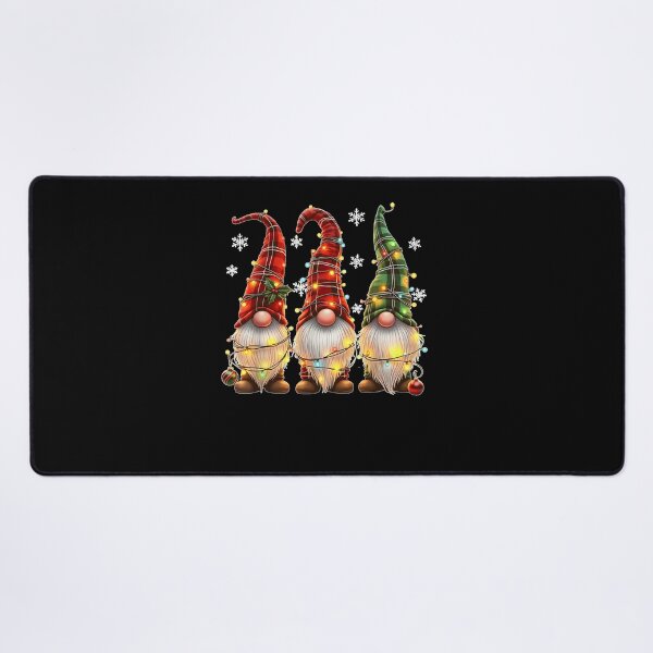Item preview, Three Gnomes Men Women Buffalo Plaid Red Christmas designed and sold by MassonCalepon.