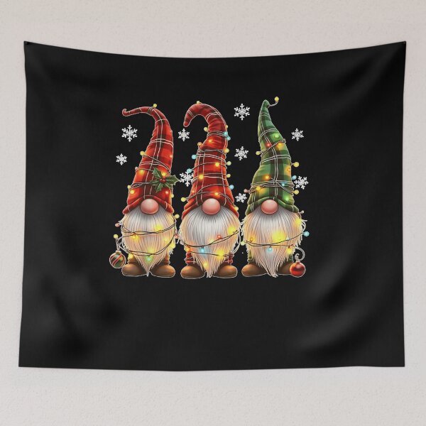 Item preview, Three Gnomes Men Women Buffalo Plaid Red Christmas  designed and sold by MassonCalepon.