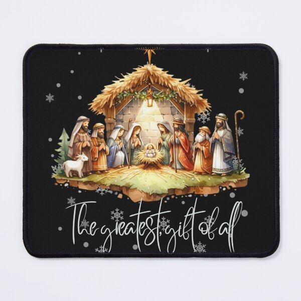 Item preview, Best Ever Christmas Cool Jesus Nativity Scene Christian Sweatshirt designed and sold by vetr772.