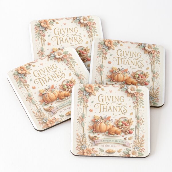 Item preview, HAPPY THANKSGIVING designed and sold by likbatonboot.