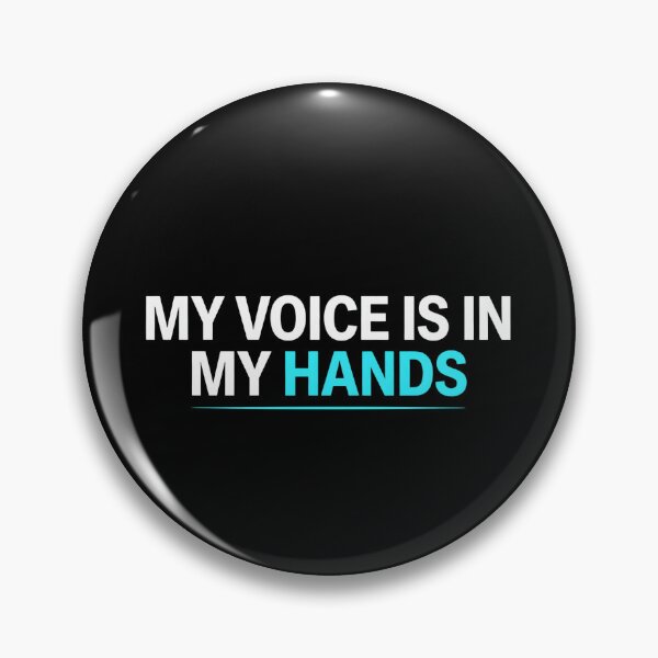 Item preview, My Hands Speak Louder Than Your Words - Deaf Pride Typography designed and sold by Agnisherl.