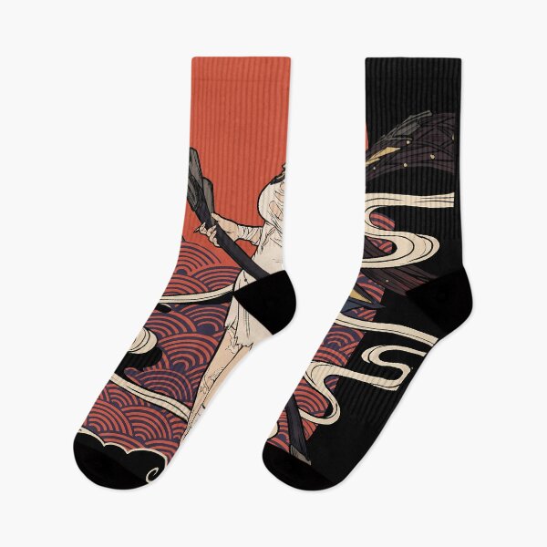 Item preview, Io Code Vein Ukiyo-e Gaming Graphic Tee designed and sold by Senpaiwaves.
