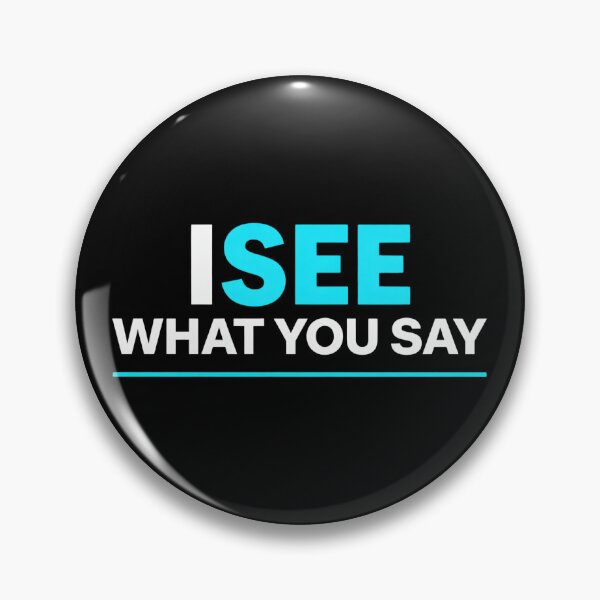 Item preview, I See What You Say - Deaf Pride Typography designed and sold by Agnisherl.