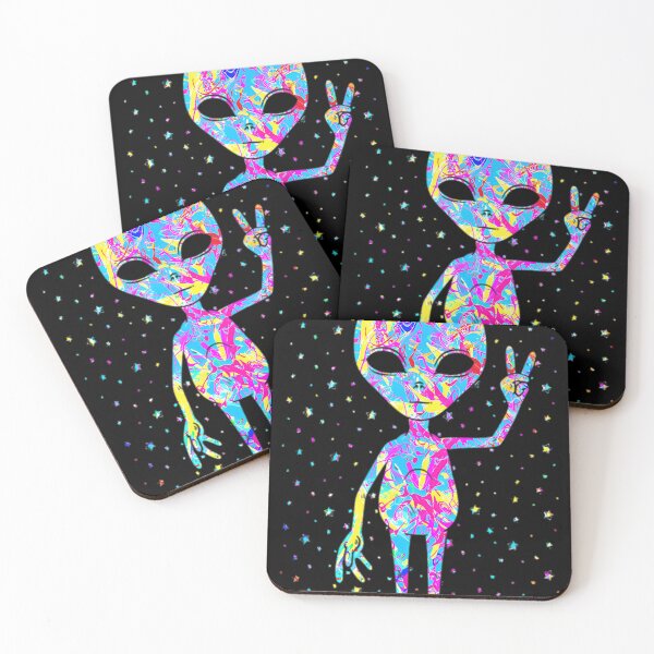 Item preview, Funny Retro Groovy Alien Shirt designed and sold by OceanBreezes.