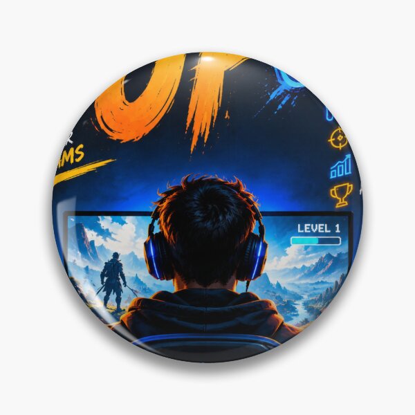 Item preview, Level Up Gaming Motivation – Gamer Mindset Design designed and sold by rakesh design studio .