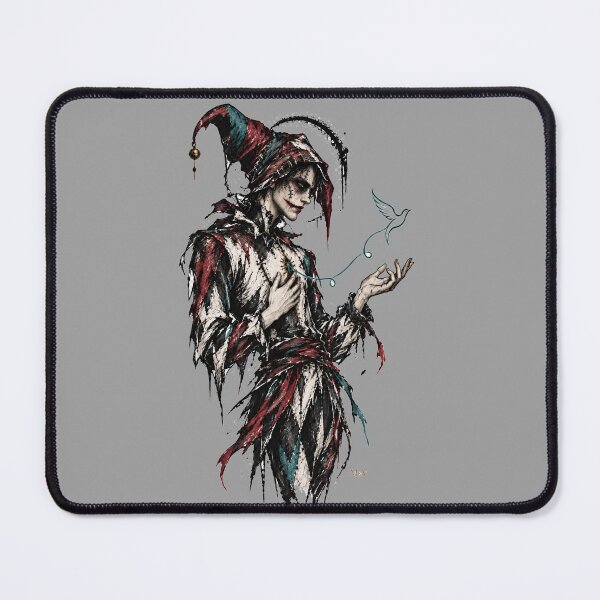 Item preview, Gothic Jester Releasing a Bird designed and sold by Qenlo.