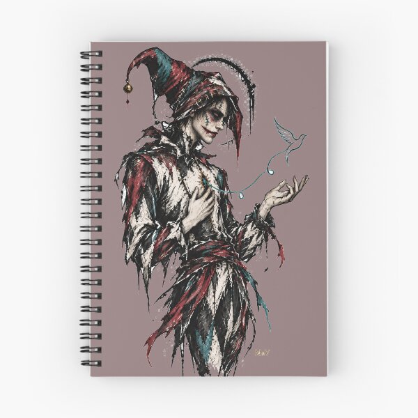 Item preview, Gothic Jester Releasing a Bird designed and sold by Qenlo.