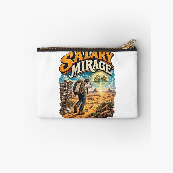 Item preview, Salary Mirage - Funny Corporate Office Life Art designed and sold by Nubian Style.