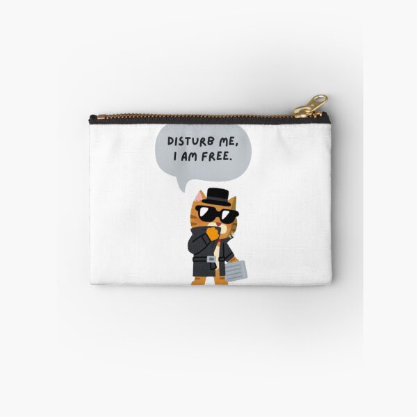 Item preview, DISTURB ME I AM FREE. CAT TYPOGRAPHY DESIGN. designed and sold by TypeMuse.