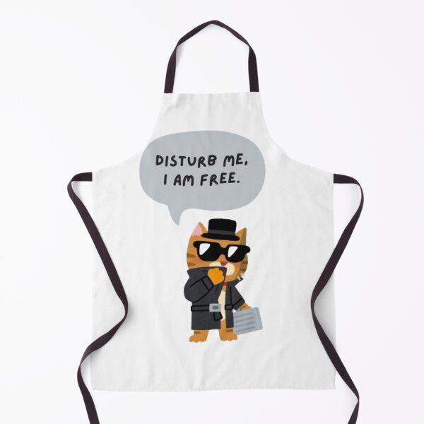 Item preview, DISTURB ME I AM FREE. CAT TYPOGRAPHY DESIGN. designed and sold by TypeMuse.