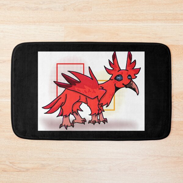 Item preview, Vibrant Red Cartoon Bird Character designed and sold by Baby-Care.