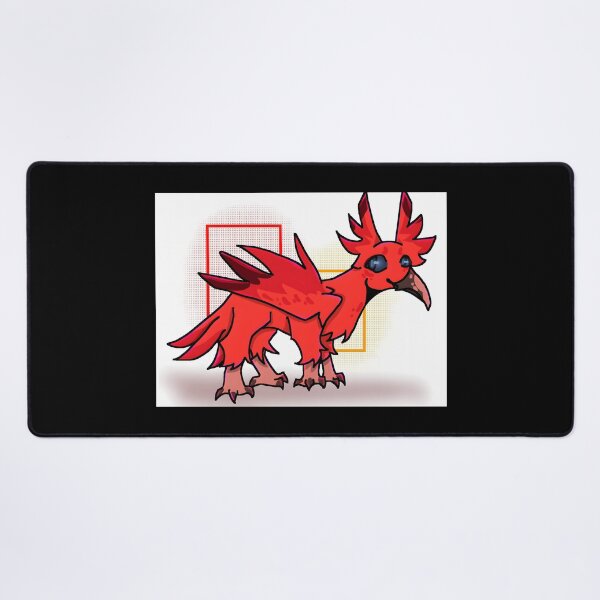 Item preview, Vibrant Red Cartoon Bird Character designed and sold by Baby-Care.