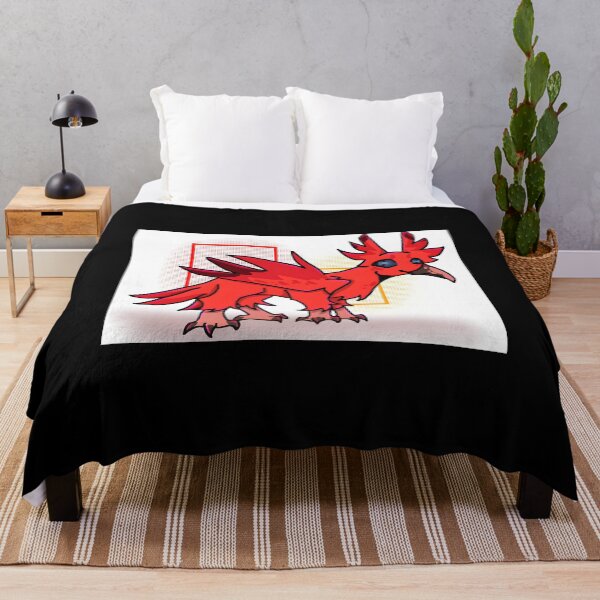 Item preview, Vibrant Red Cartoon Bird Character designed and sold by Baby-Care.
