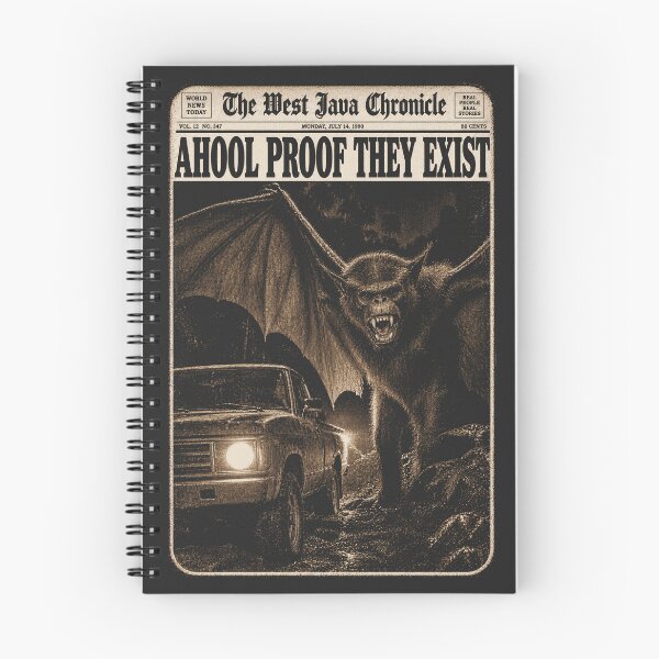 Item preview, Ahool, West Java, Indonesia [a Vintage Tabloid Clipping] designed and sold by elektronen.