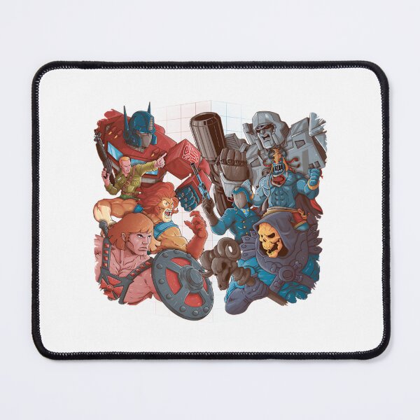 Item preview, Cartoon Clash Dynamic Illustration with Colorful Characters and Action Scene designed and sold by jamal alamri.