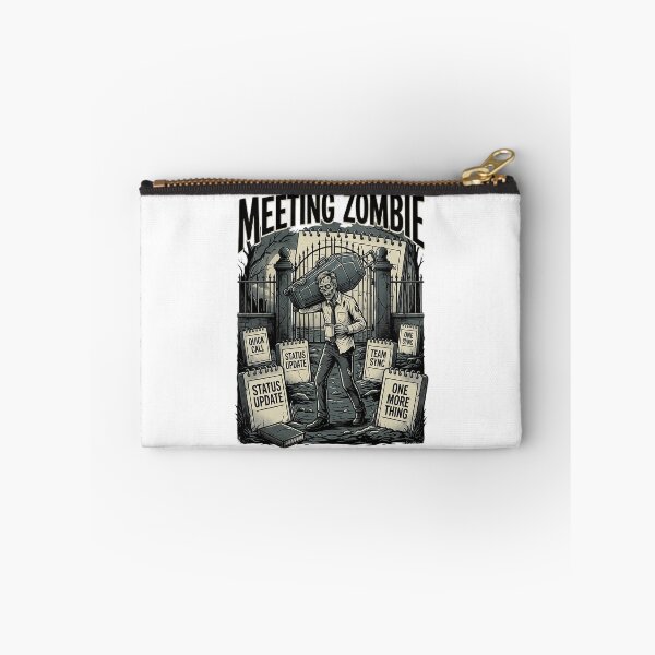 Item preview, Meeting Zombie - Funny Corporate Office Life Art designed and sold by Nubian Style.