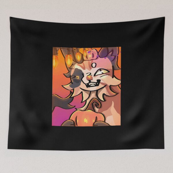Item preview, Whimsical Cat with Halloween Lights designed and sold by Baby-Care.