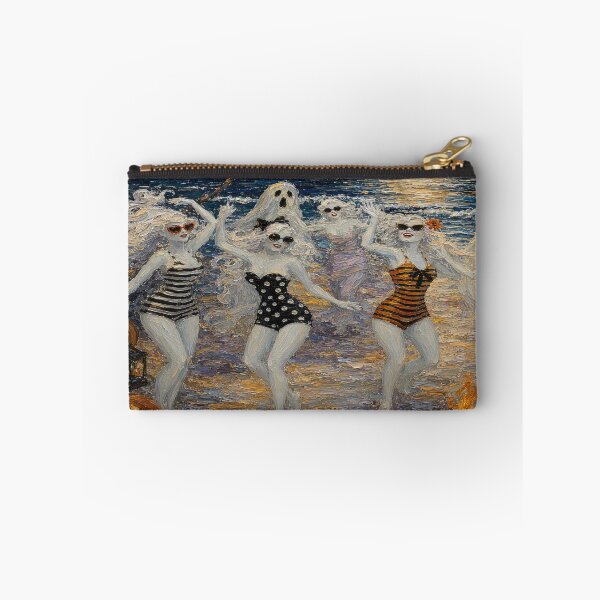 Item preview,  Impasto Ghost Beach Party Portrait designed and sold by FotoworldEdel.