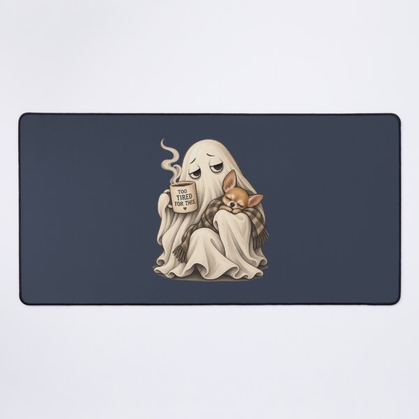 Item preview, Too Tired For This Ghost Chihuahua designed and sold by AmiGraph.