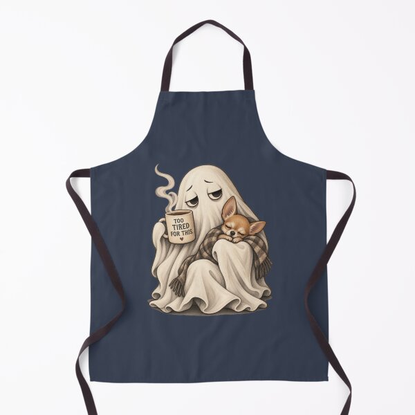 Item preview, Too Tired For This Ghost Chihuahua designed and sold by AmiGraph.
