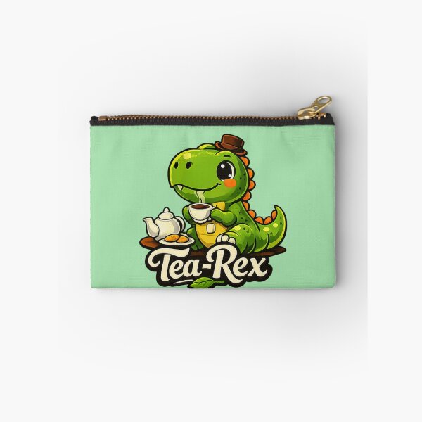 Item preview, Tea‑Rex Funny Dinosaur Quote designed and sold by Dew Drop Designs.