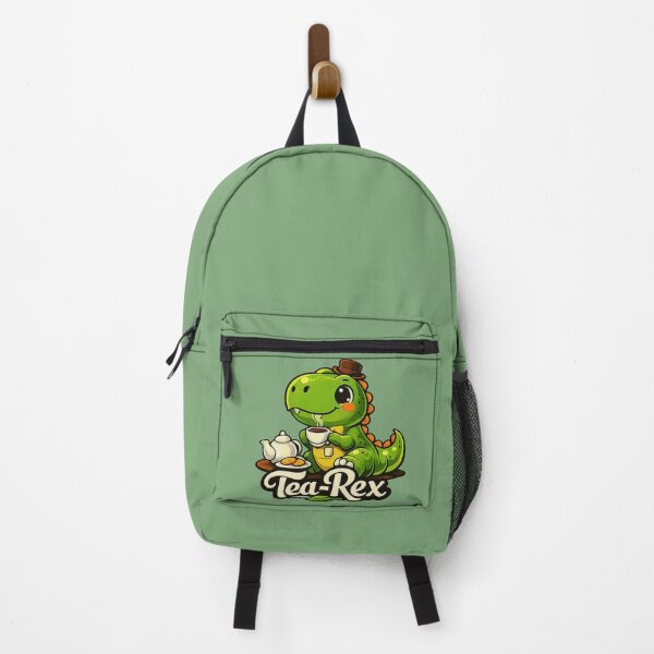 Item preview, Tea‑Rex Funny Dinosaur Quote designed and sold by Dew Drop Designs.
