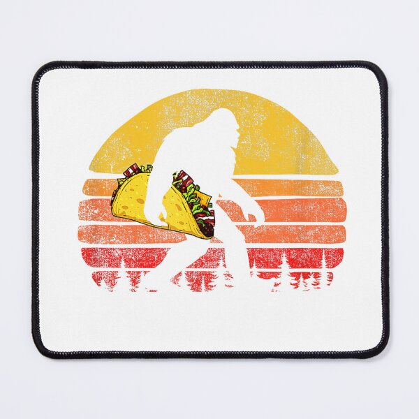 Item preview, Funny Bigfoot Holding Taco, Funny Taco Lover, Bigfoot T-Shirt designed and sold by gidget-gadget.