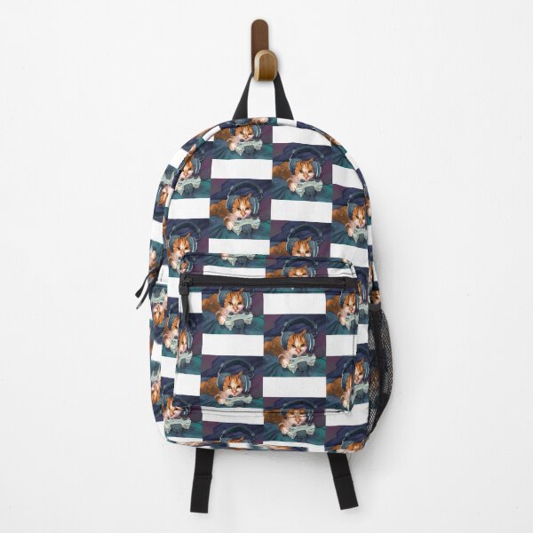 Item preview, Gamer Cat Illustration - Second Design in the Series for Gaming Enthusiasts designed and sold by satawis.